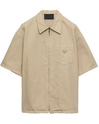 Prada - Old Denim Shirt - Lyst