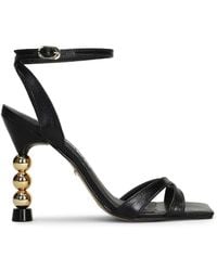 Werner - Beaded-Heel Crossover-Strap Sandals - Lyst