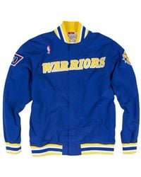 Mitchell & Ness - Nba Golden State Warriors Jacket - Lyst