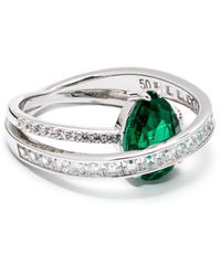 Swarovski - Hyperbola Cocktail Ring - Lyst