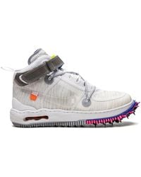 NIKE X OFF-WHITE - X Off-white Air Force 1 Mid Sneakers - Lyst