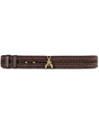 Patrizia Pepe - Woven Charm Low-Waisted Belt - Lyst