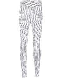 Tessitura Body Couture - 3D-Textured Performance Leggings - Lyst