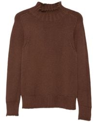 19.61 MILANO - Ribbed-Knit Roll-Neck Sweater - Lyst