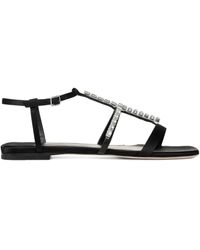 Jimmy Choo - Gwyn Flat Sandals - Lyst