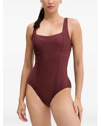 Rip Curl - Premium Surf D Cup Ribbed-Knit Swimsuit - Lyst