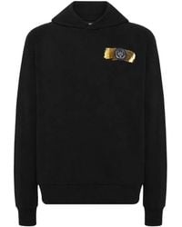 Philipp Plein - Logo-Patch Hoodie - Lyst