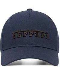 Ferrari - Logo-Embroidered Baseball Cap - Lyst