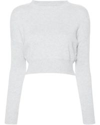 Teddy Cashmere - Cropped-Pullover aus Kaschmir - Lyst