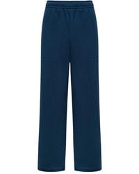 12 STOREEZ - Elasticated-Waist Cotton Track Pants - Lyst