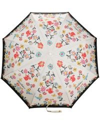 Moschino - Floral-print Foldable Umbrella - Lyst