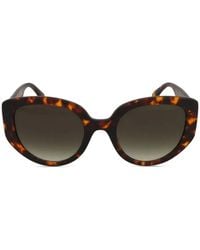 Moschino - Tortoiseshell Cat-Eye Sunglasses - Lyst