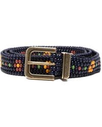 Etro - Gürtel Mit Perlen - Lyst