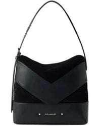 KARL LAGERFELD - K/Koncept Panelled Shoulder Bag - Lyst