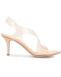 Gianvito Rossi - Metropolis 70Mm Slingback Sandals - Lyst