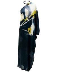 Silvia Tcherassi - Erica One-Shoulder Maxi Dress - Lyst