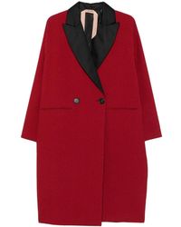 N°21 - Houndstooth Double-Breasted Coat - Lyst