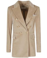 Circolo 1901 - Double-Breasted Coat - Lyst