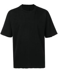Unravel Project Distressed Printed T-shirt - Black