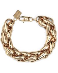 Lauren Rubinski - 14kt Yellow Gold Chunky Chain Bracelet - Lyst