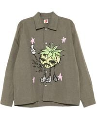 Sky High Farm - Embroidered-Print Shirt - Lyst