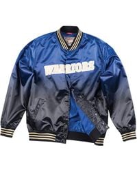Mitchell & Ness - Nba Golden State Warriors Cny "Royal/ Bomberjack - Lyst