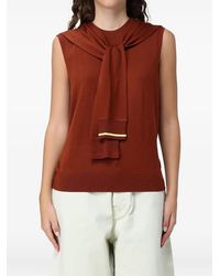 Paul Smith - Merino-Wool Blend Knitted Vest - Lyst