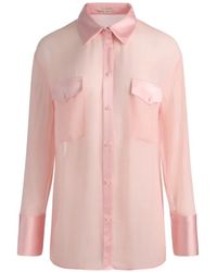 Alice + Olivia - Finely Button-Up Shirt - Lyst