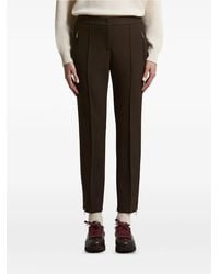 Peserico - Zip-Detail Tapered Trousers - Lyst