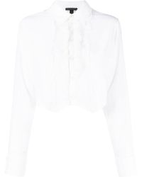 Kiki de Montparnasse - Ruffled Tuxedo Shirt - Lyst