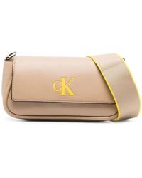 Calvin Klein - Borsa A Spalla Con Stampa - Lyst