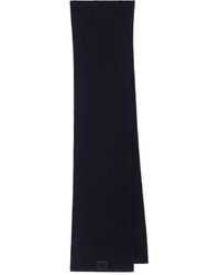 Dolce & Gabbana - Ribbed Wool Scarf - Lyst