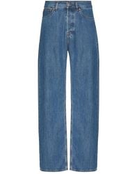 Valentino Garavani - Straight-Leg Washed Jeans - Lyst