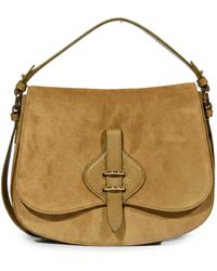 Coccinelle - Medium Mavery Suede Leather Shoulder Bag - Lyst