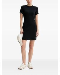 Guess - Clara Logo-Patch Contrast-Trim Mini Dress - Lyst