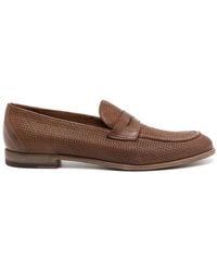 Fratelli Rossetti - Interwoven Leather Loafers - Lyst