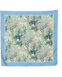 D'Aniello - Floral Print Scarf - Lyst