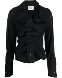 Vivienne Westwood - Drunken Cotton Shirt - Lyst