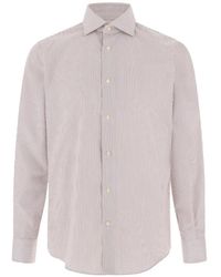 BOGGI - Chemise En Coton À Rayures - Lyst