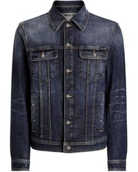 Dolce & Gabbana - Button-Fastening Jacket - Lyst