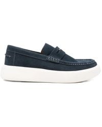 SERGIO MORETTI FIRENZE - Suede Loafers - Lyst