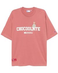 Chocoolate - X Russell Athletic Logo-Print T-Shirt - Lyst