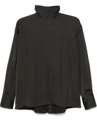 Fabiana Filippi - Satin Shirt - Lyst