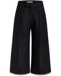 Contessa Mills - Salem Frayed-Hem Trousers - Lyst