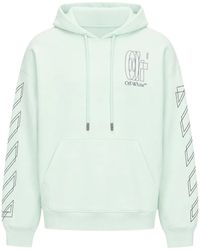 Off-White c/o Virgil Abloh - Outline Double Arrow Skate Hoodie - Lyst