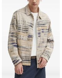 IRO - Oliver Button-Up Patterned Jacket - Lyst