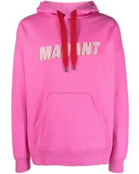 Isabel Marant - Hoodie Met Logoprint - Lyst