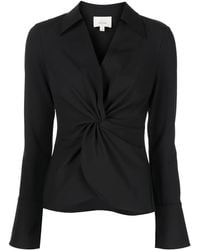 Cinq À Sept - Mckenna Knot-Detail Shirt - Lyst