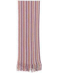 Missoni - Zig-Zag Pattern Fringed Scarf - Lyst