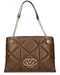 Love Moschino - Logo-Plaque Shoulder Bag - Lyst